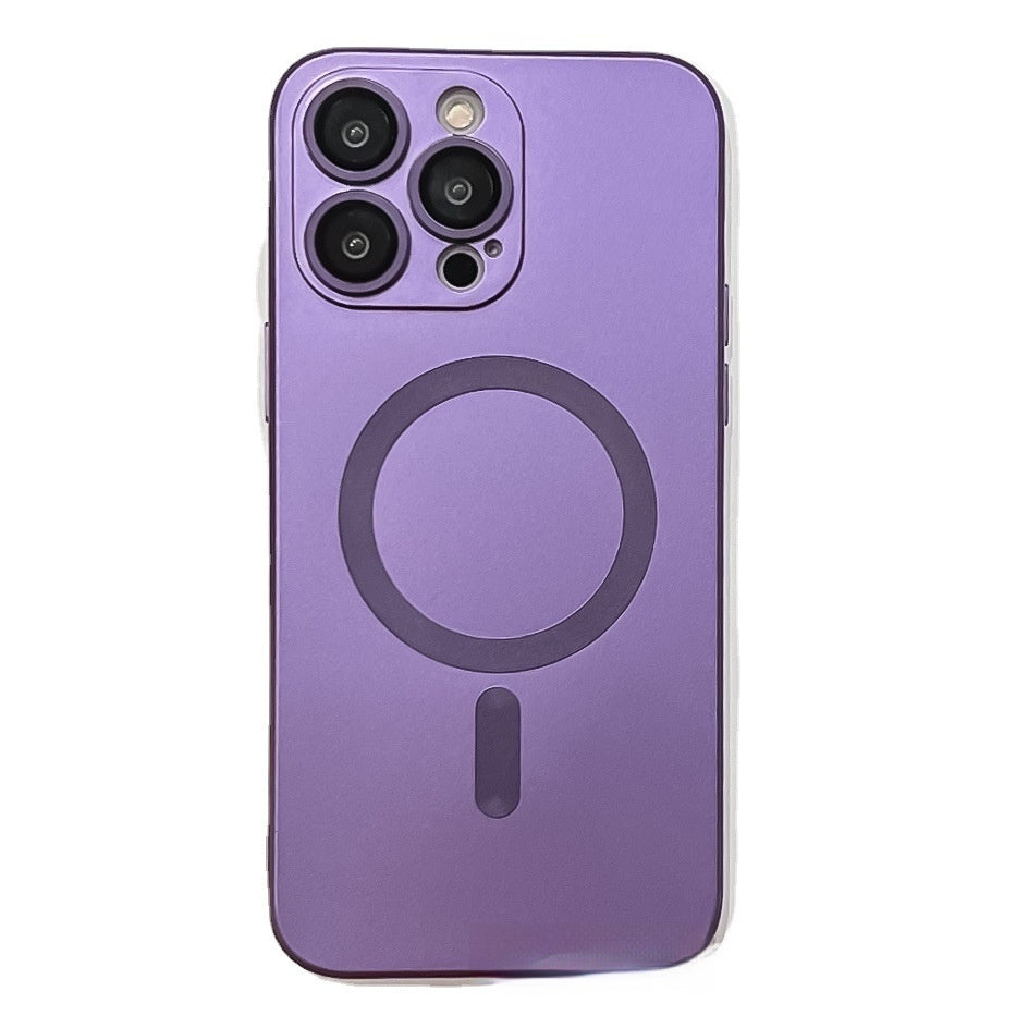 Strong Magnetic With Lens Protective Cover Phone Case