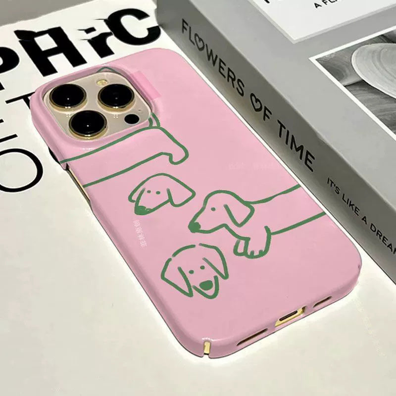 Funny Dog Cute Cartoon Sausage Phone Case