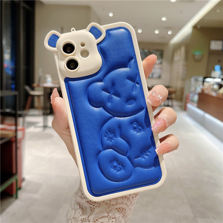 Cute Bear 13pro Silicone Phone Case