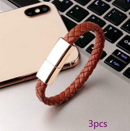 New Bracelet Charger USB Charging Cable Data Charging Cord For IPhone14 13 Max USB C Cable For Phone Micro Cable