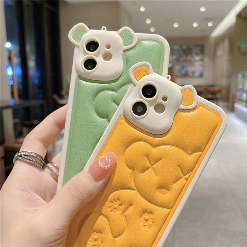 Cute Bear 13pro Silicone Phone Case