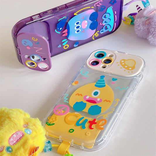 Home Cute Makeup Mirror Decoration Phone Case