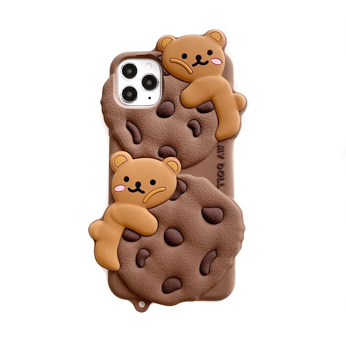 Cartoon Cute Biscuit Bear Phone Case