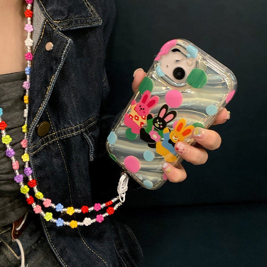 Summer Candy-colored Cute Bunny Phone Case