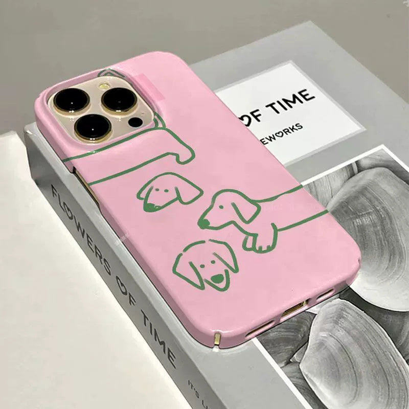 Funny Dog Cute Cartoon Sausage Phone Case