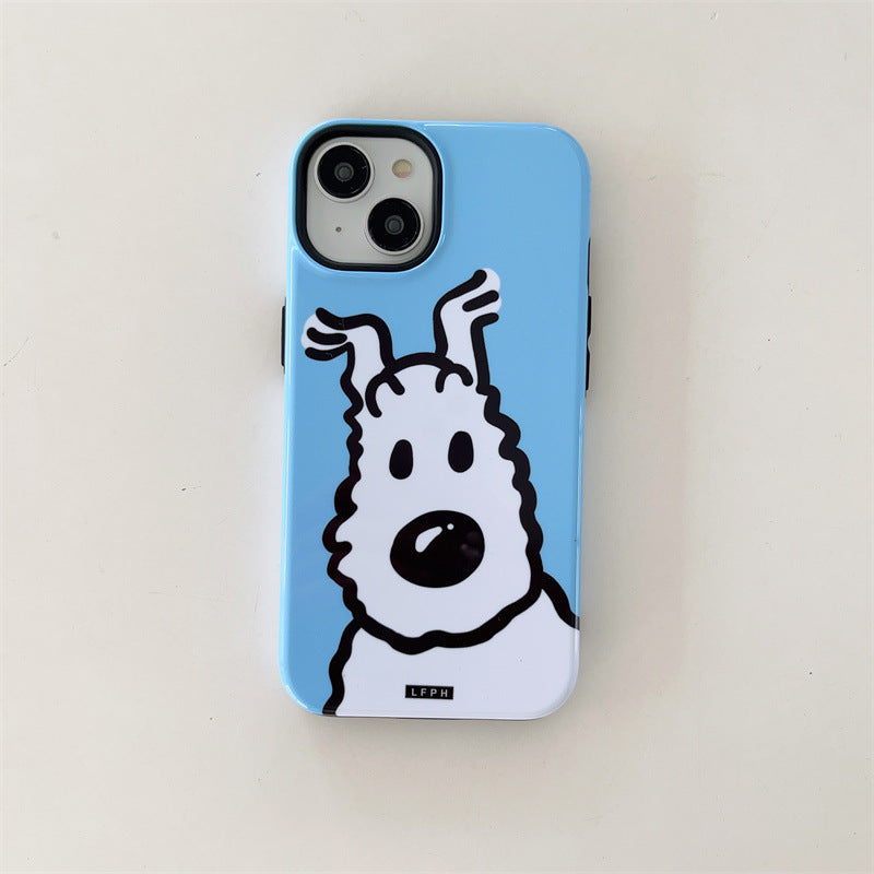 Cartoon Cute Probe Dog Phone Case