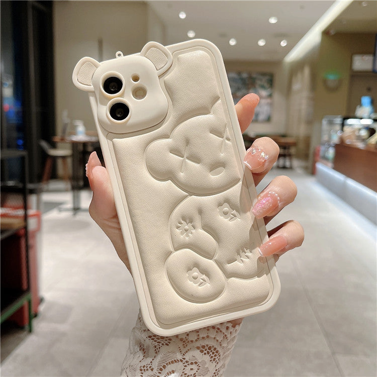 Cute Bear 13pro Silicone Phone Case