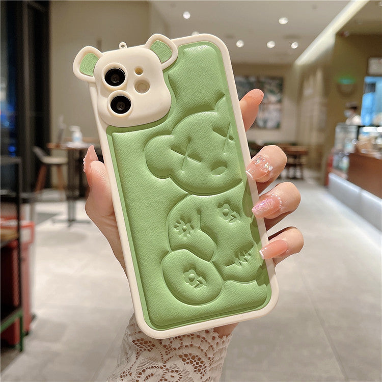 Cute Bear 13pro Silicone Phone Case