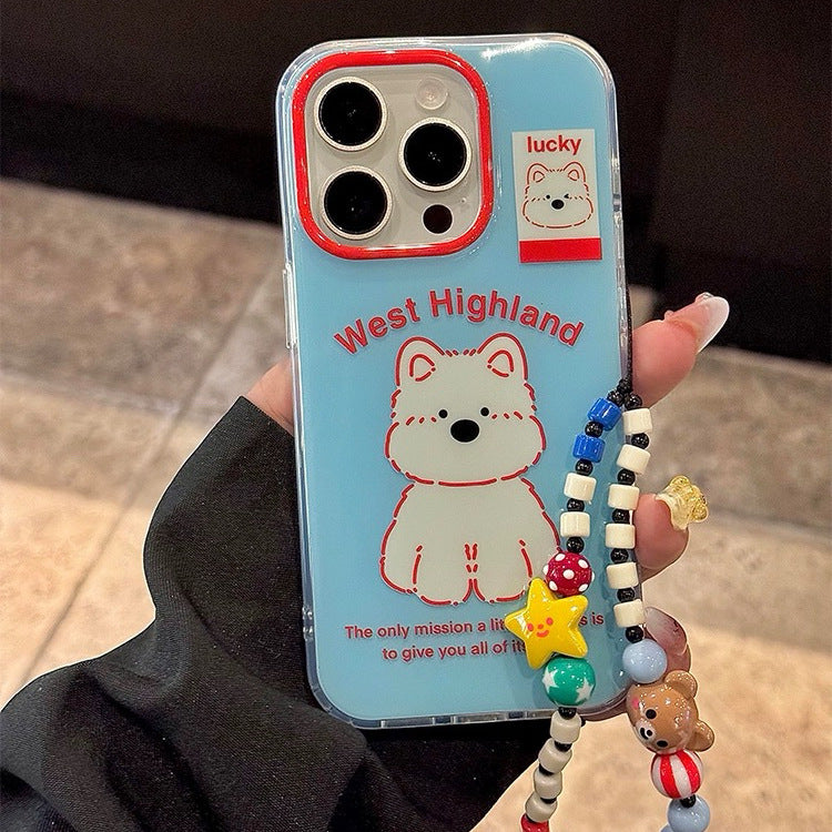 Cute Double-layer Printing Phone Case