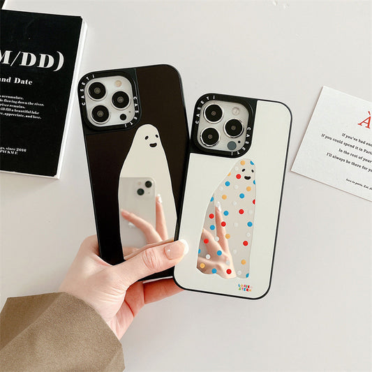 Graffiti Cute Ghost Phone Case Drop-resistant