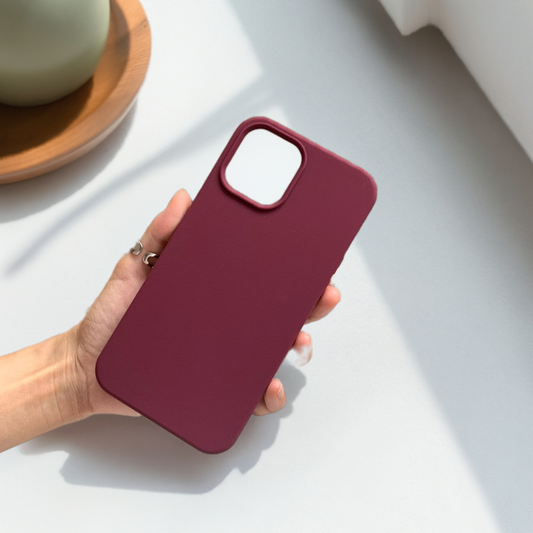 Fully Flocking Liquid Silicone Phone Case