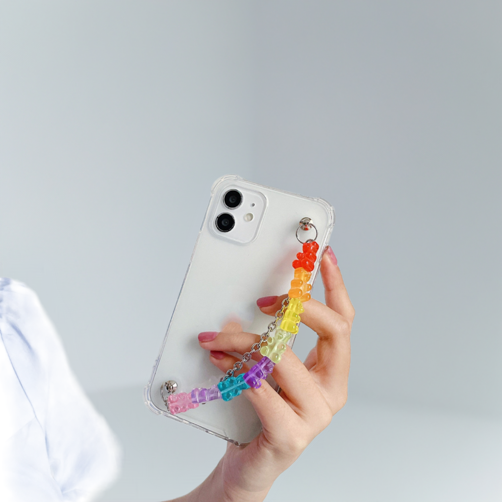 Cute Candy Bear Bracelet Phone Case